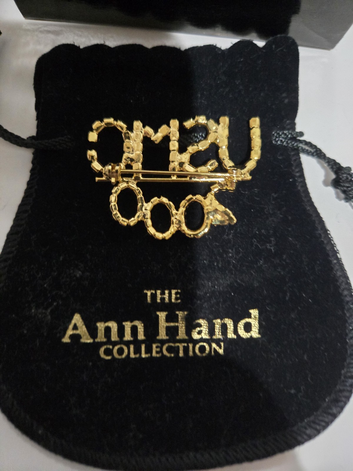 USMC Marine Corps 2000 Ann Hand Brooch Pin In Original Box RARE