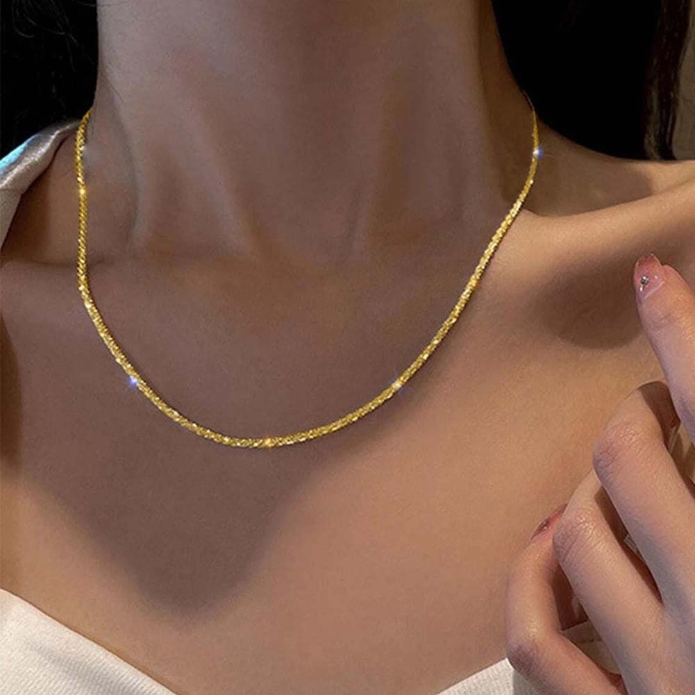 Stylish Cauliflower Chain Necklace Alloy Material for Fashion Accessory