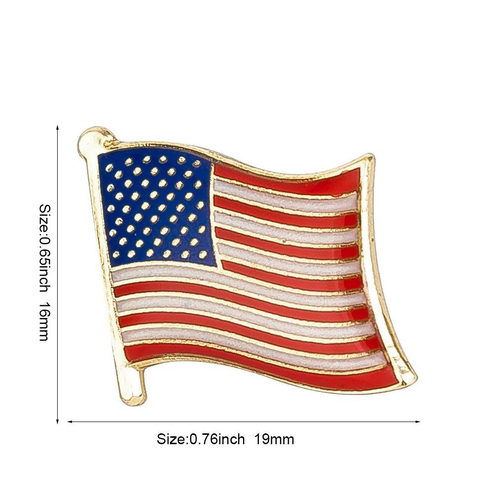 200+ PATRIOTIC COUNTRY National Country Flag Lapel Pin Badge Brooches Metal with