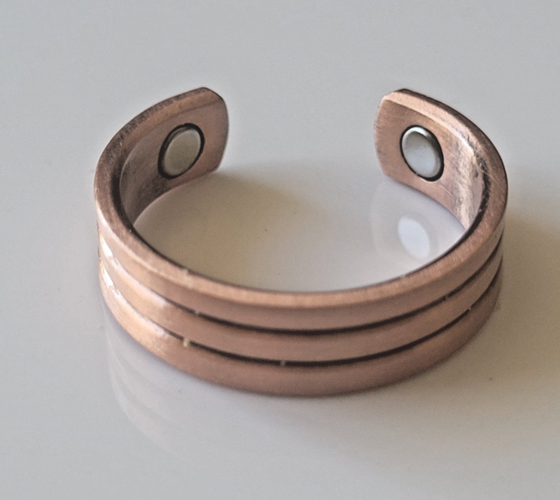 Pure Copper Magnetic Ring – Arthritis Adjustable Ring Roman New
