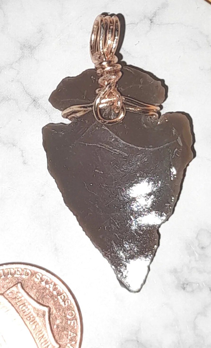 Natural jasper Arrowheads necklaces male female new pendants jewelry Gift unisex