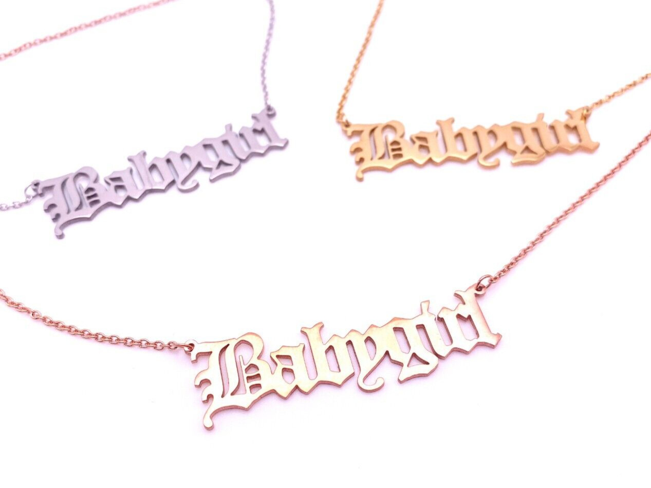Babygirl Jewelry Yes Daddys Little Slut Necklace DDLG Slutty Outifit