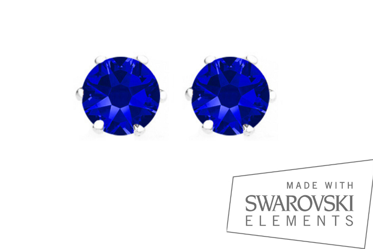 2 carat total weight – Made With Swarovski Elements – You Pick Color