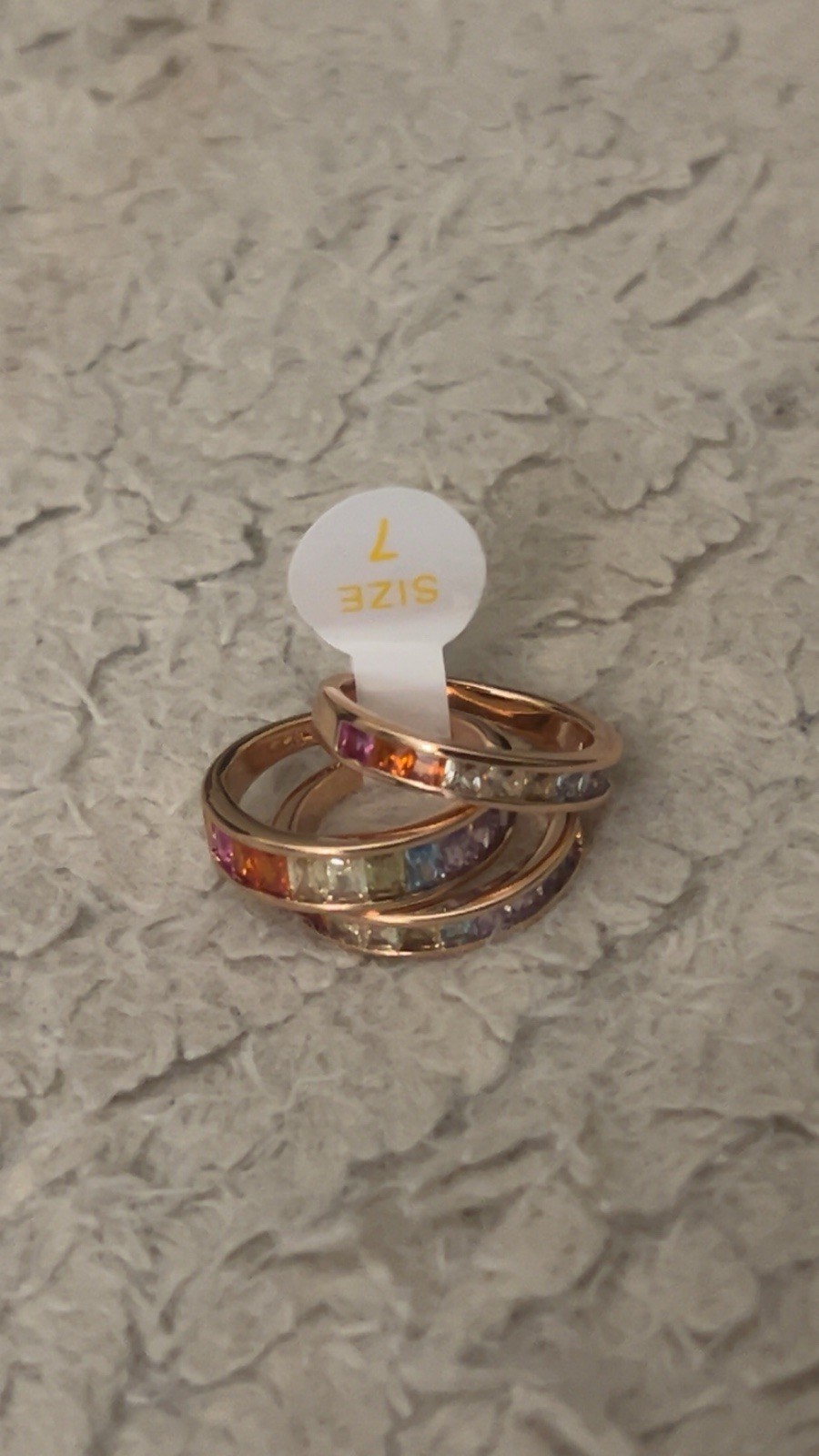 Bomb Party “Show yourself compassion. Exclusive Bringback” Autism ring RG92112