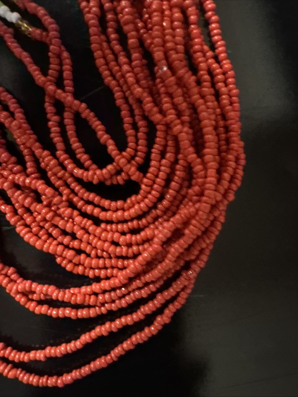 Glass Beaded Multiple Layered Necklace