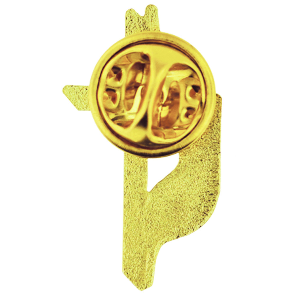 PinMart’s Methodist Cross Religious Enamel Lapel Pin
