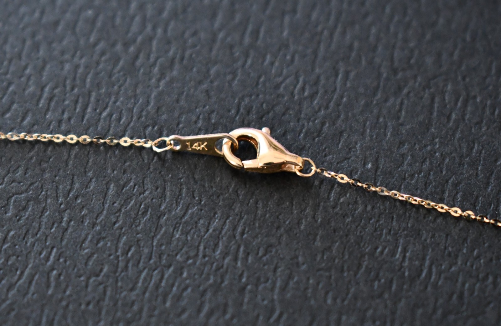 New 14K YELLOW GOLD STAR OF DAVID & HAMSA with CZ Stones Pendant Necklace