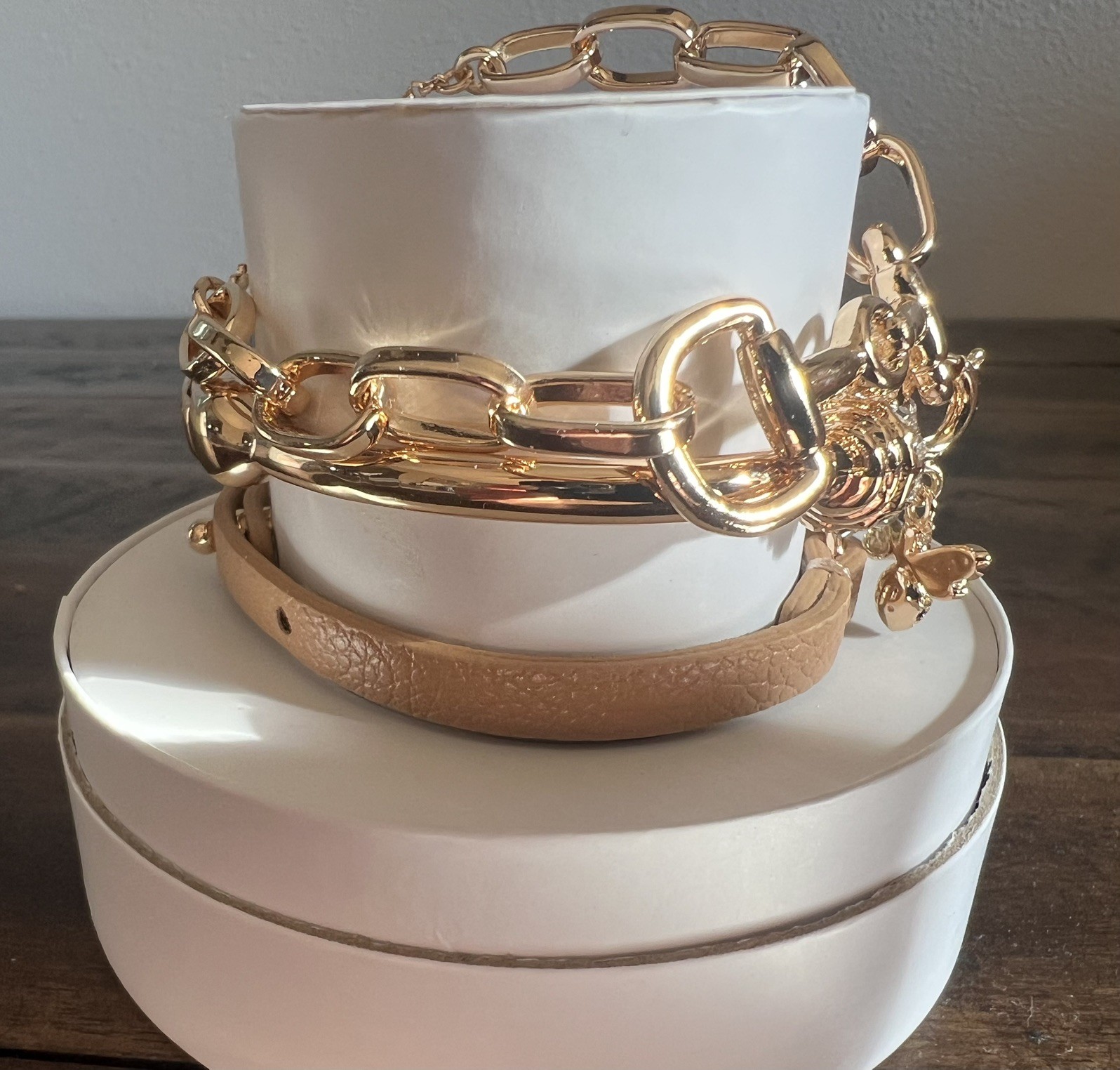 Bomb Party 2026 Spring Stack The Golden Hive With Bee Charm Gold Plating Beauty