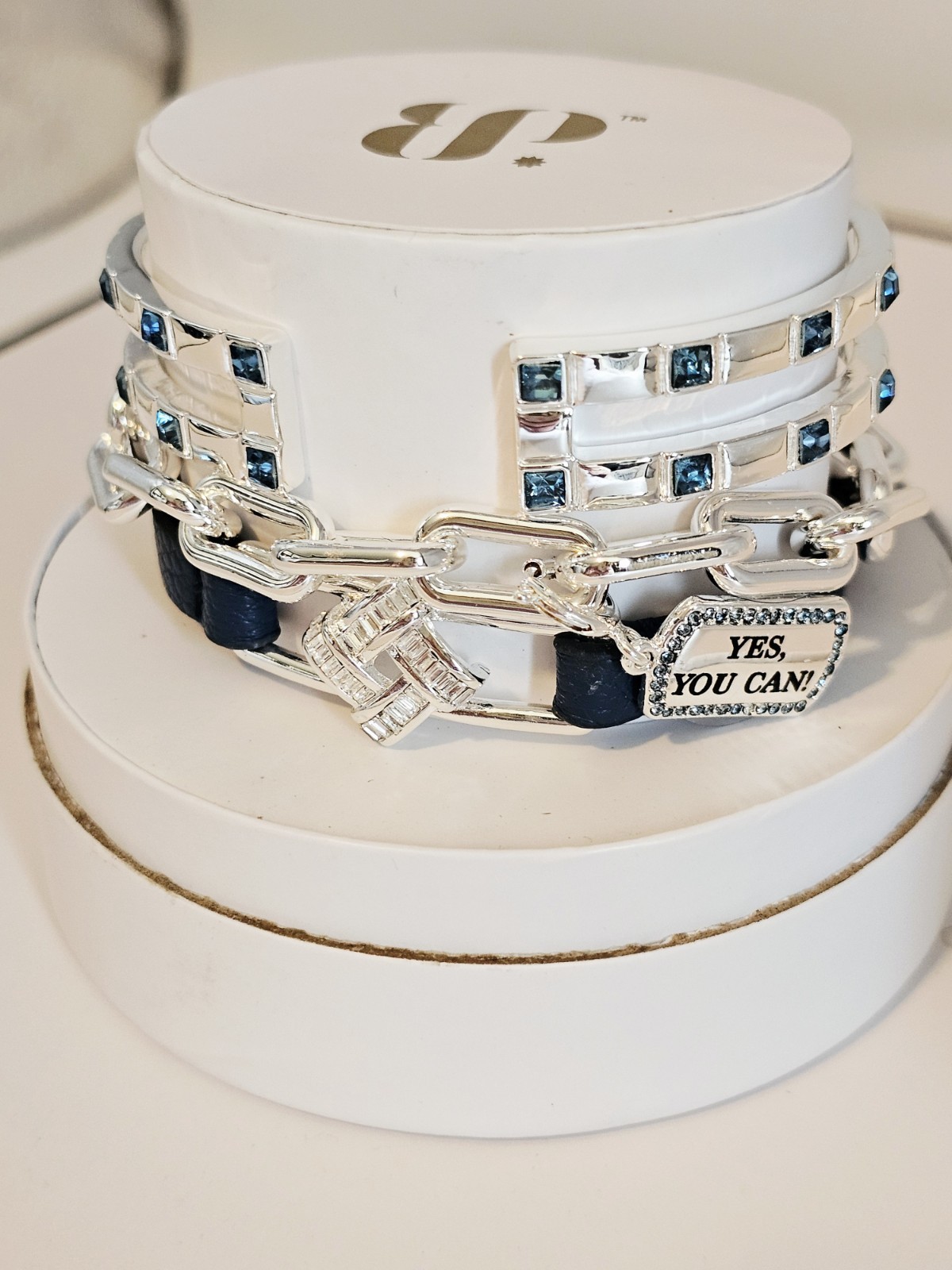 Bomb Party Spring Stacks 2026 Courage Looks Good on You Bracelets