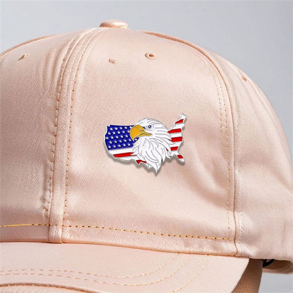 USA Flag & Eagle Enamel Pin Patriotic Durable Pin for Collectors & Gifts