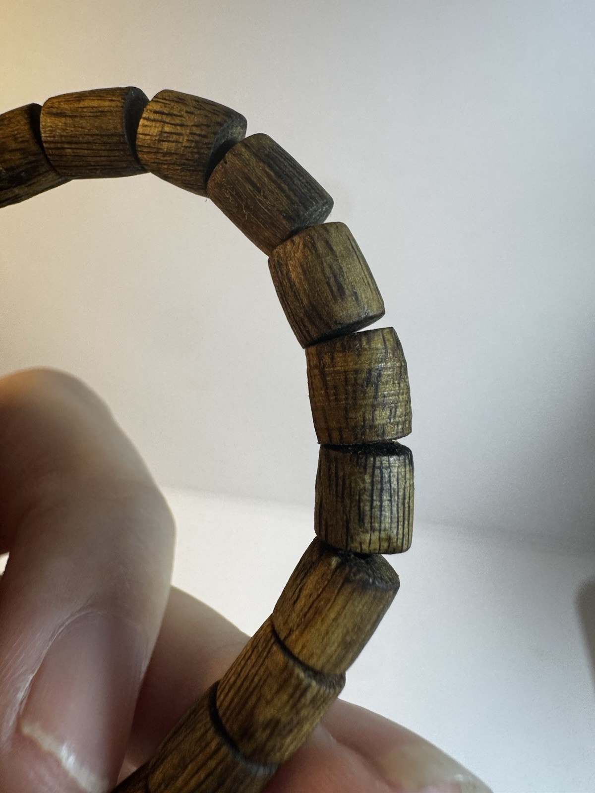 AAA quarlity Chenxiang 6.5mm Beaded Agarwood Bracelet New in box free shipping