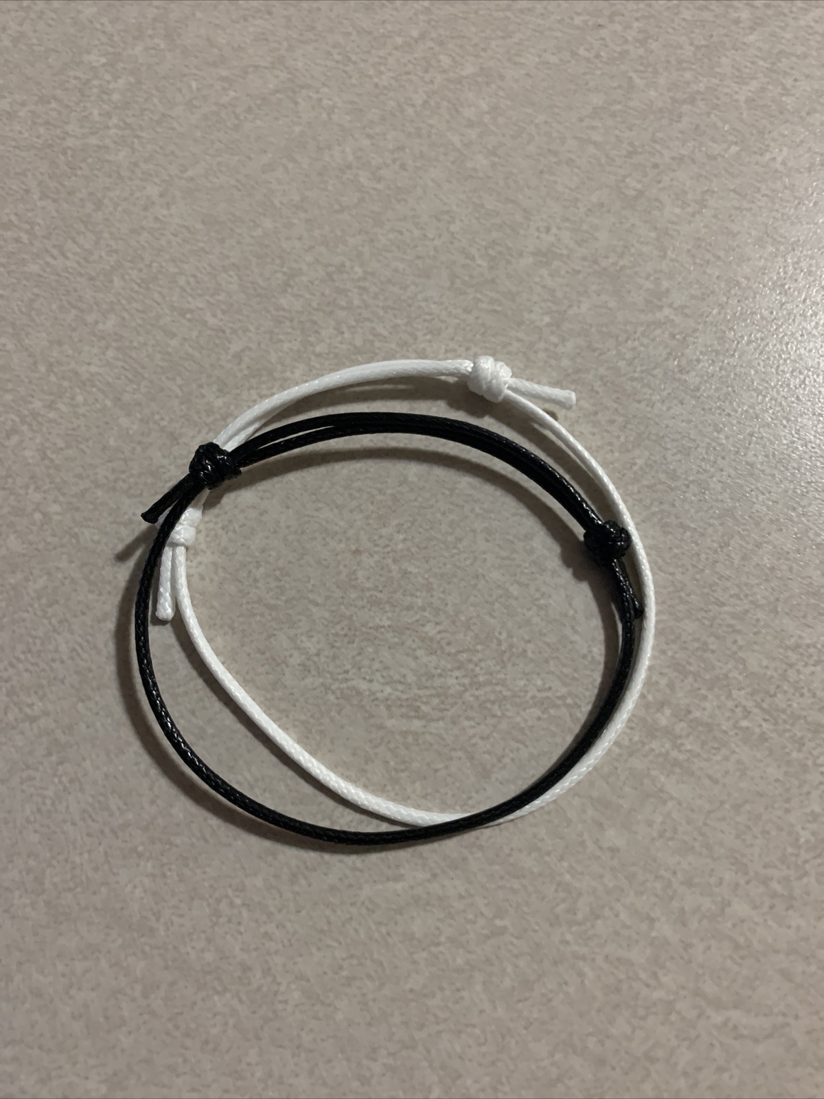 String Bracelet Summer Beach Cord Surfer. *free shipping* Black, White