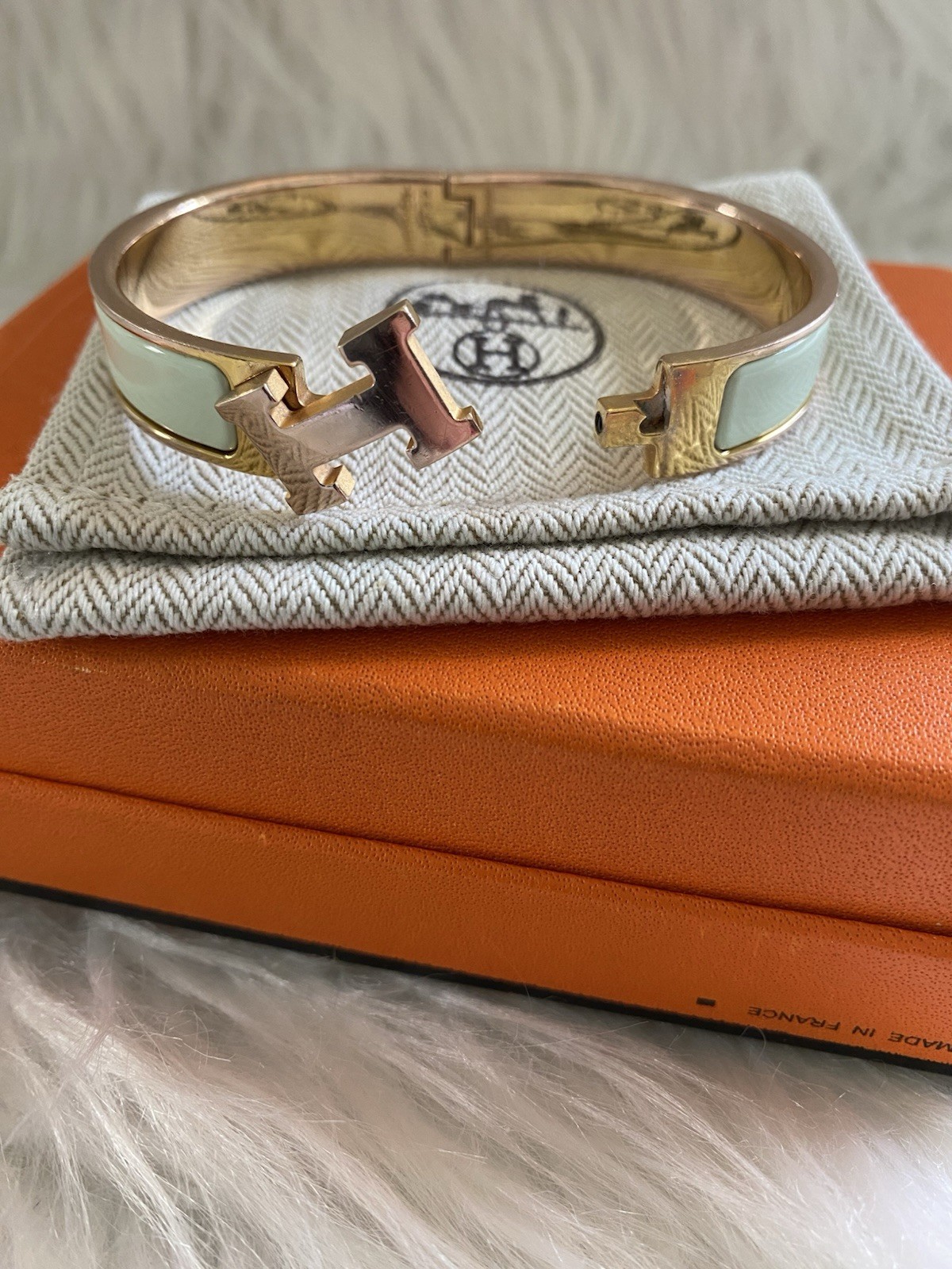 Hermes Clic Clac H Bracelet Authentic