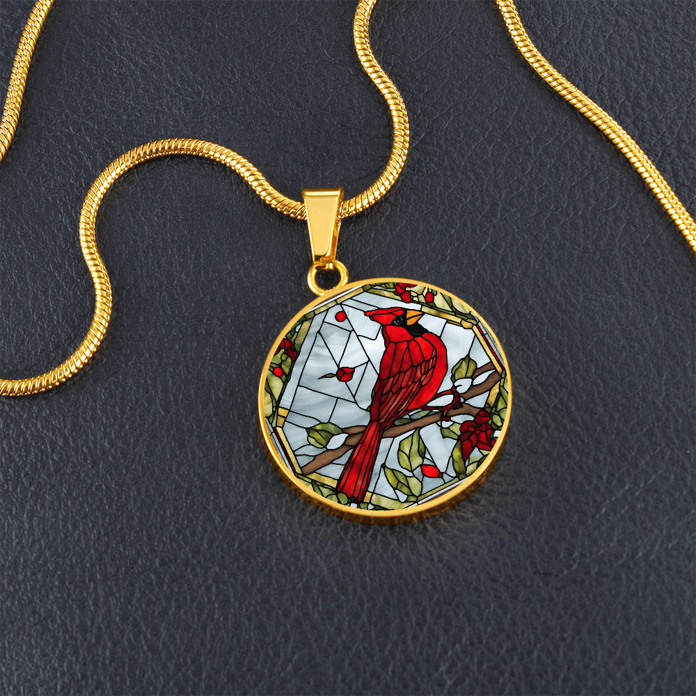 Cardinal Engraved Necklace – Personalized Gift for Any Occasion