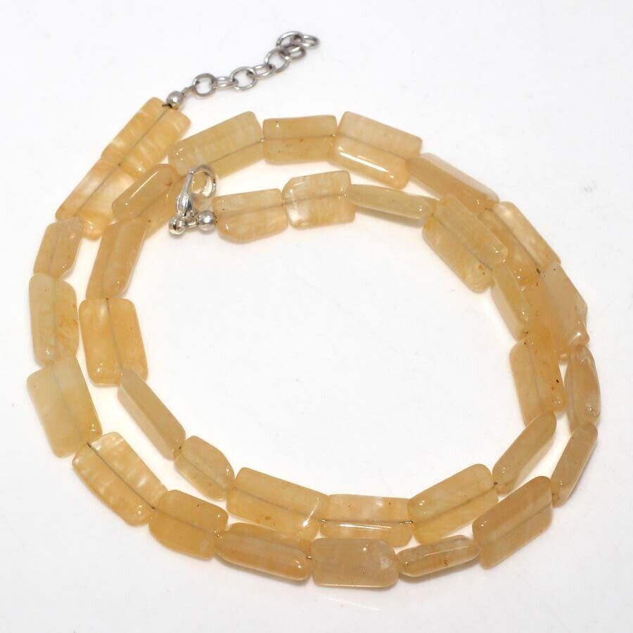 Natural Gemstones Beaded Necklace Handmade Ethnic Jewelry Daily Gifts Ideas