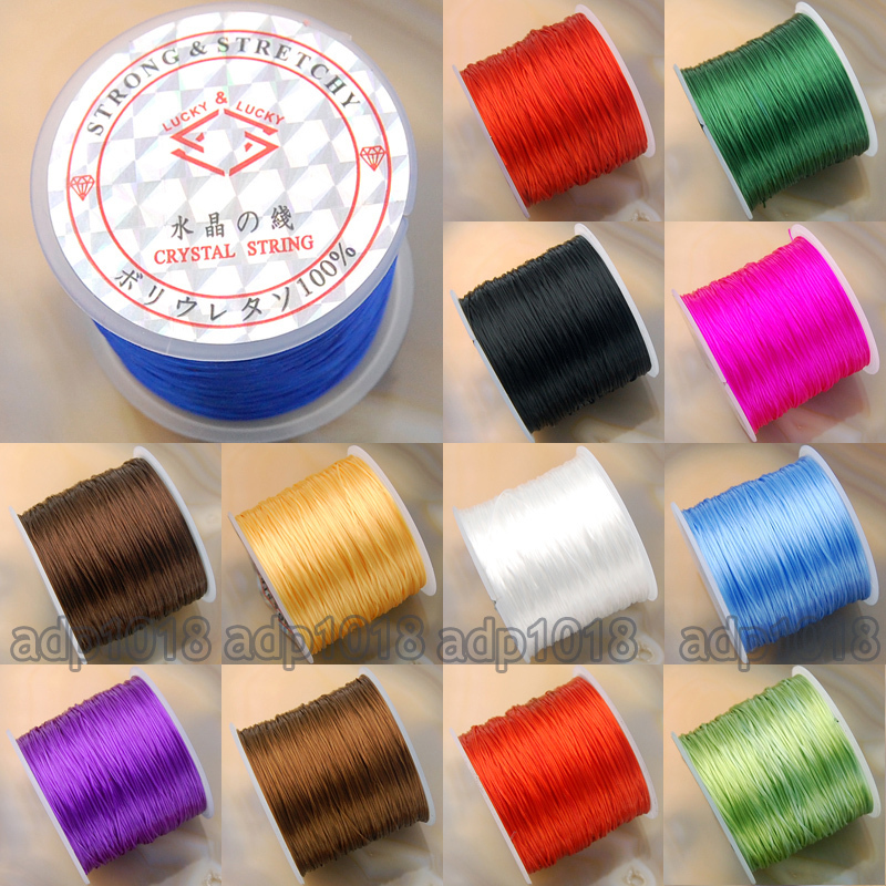 65 Yard Strong Stretchy Elastic String Thread For Diy Bracelet OR Necklace