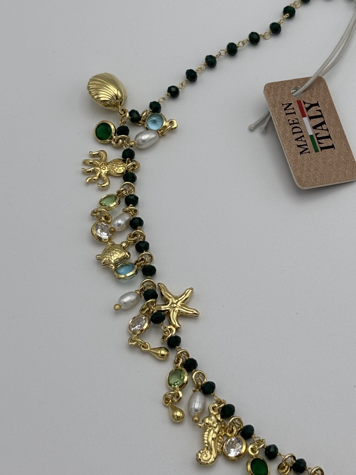 NEW WITH TAG Mia Fiore Ocean Themed Charm Necklace