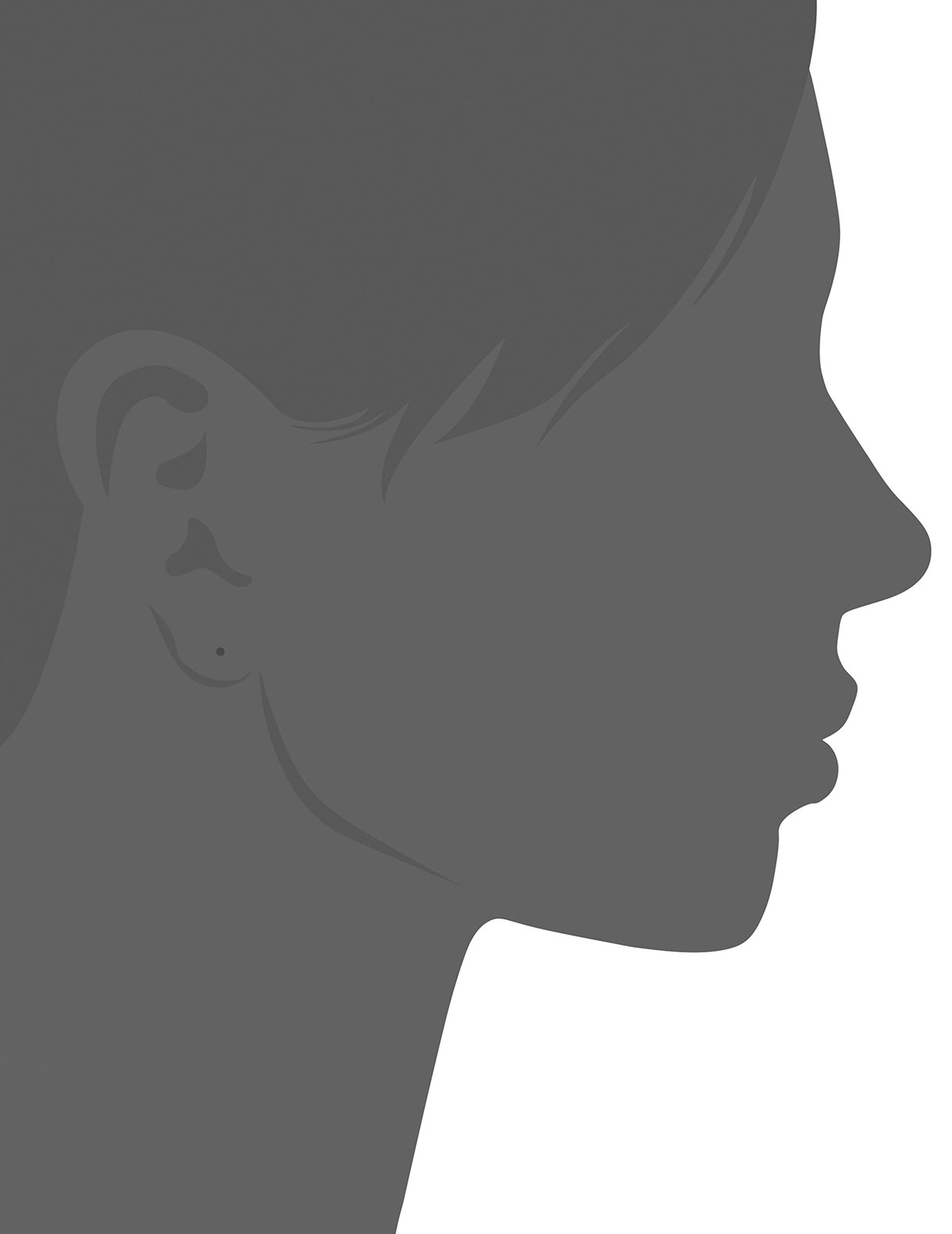CZ Cat Mismatched Drop Earrings