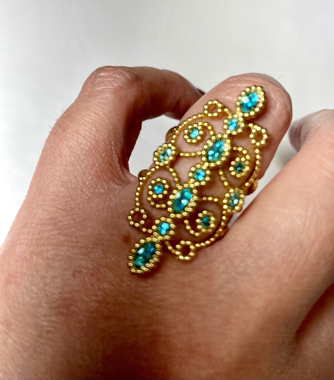 Swarovski Crystal Ring! Brand New!