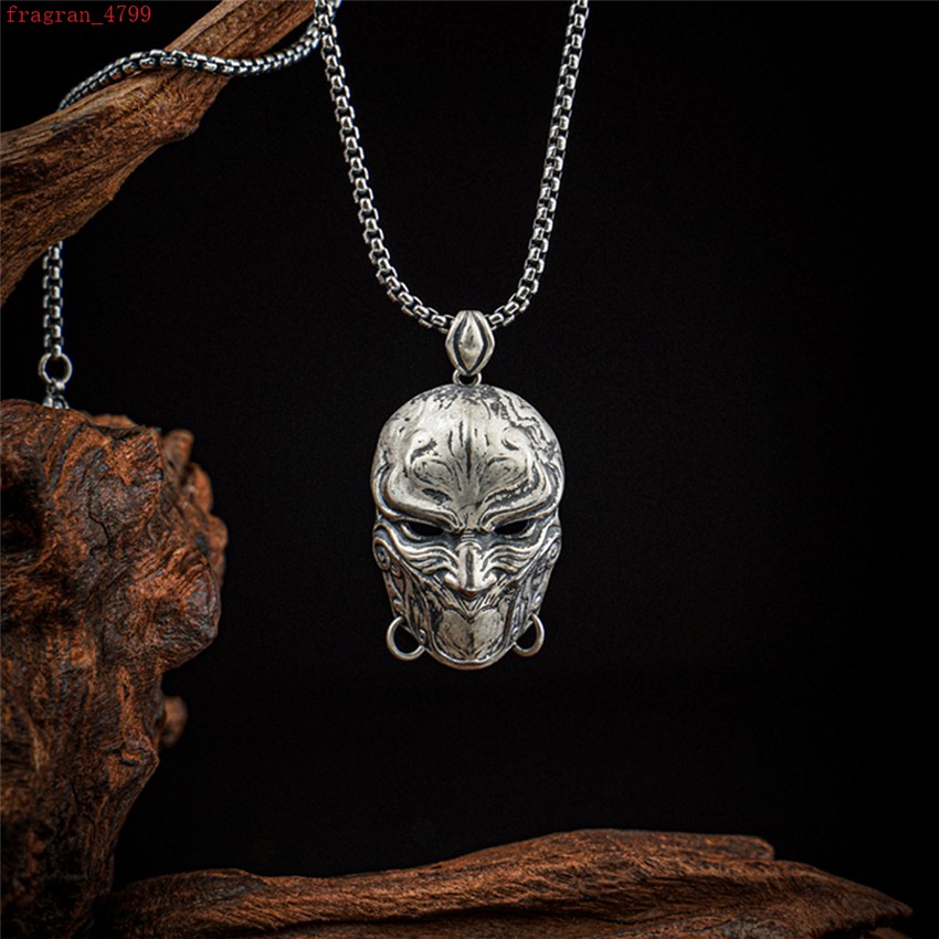 The Legend of Tang Dynasty’s Captors VII Official Theme Mask Necklace Pendant