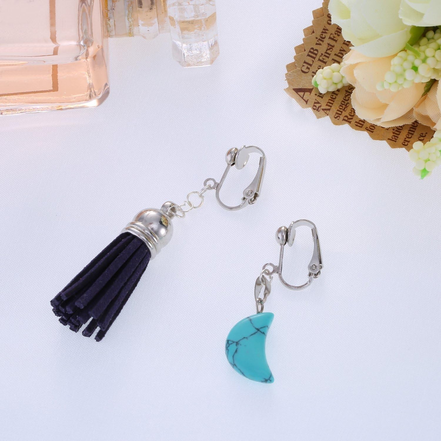Gold and Silver Clip On Earring Converters 36 Pieces for All Occasions