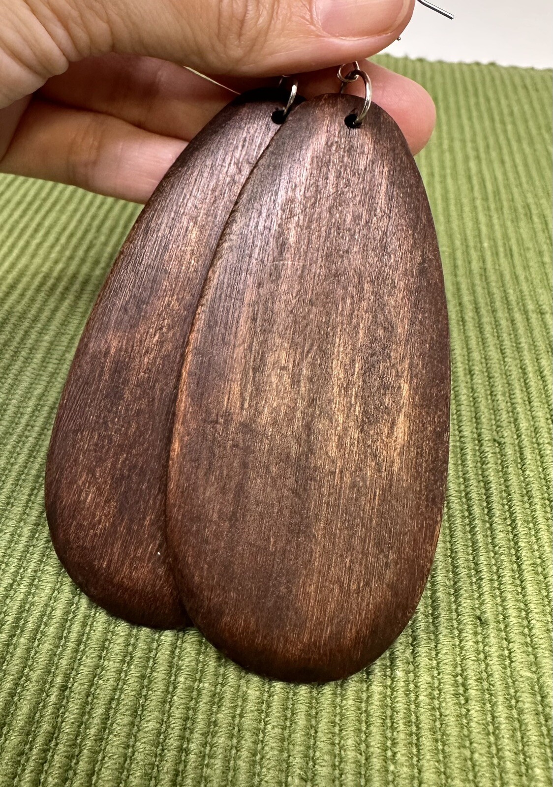 Fashion Good Quality Wood Earrings African Woman Wooden Pendant Brown Earrings