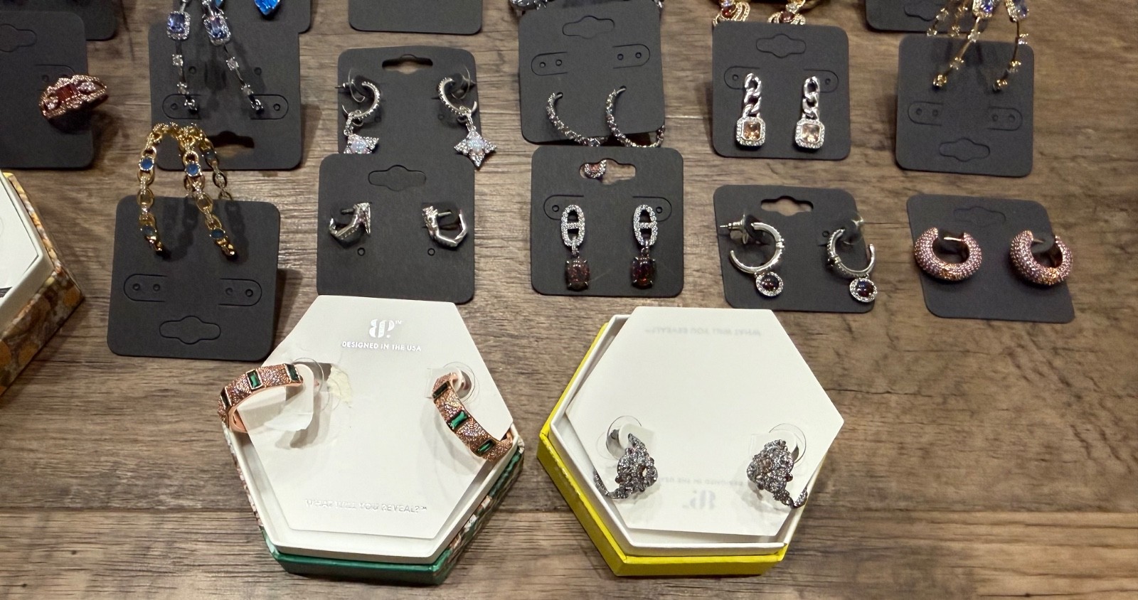 Bomb Party Jewelry Earring lot – All platings, various collections, and more!