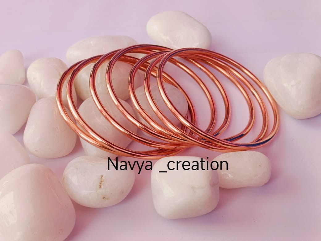 Pure Copper Bangles ,7 Set of Bangles ,Copper Jewery Bangle, Copper Bangle Set