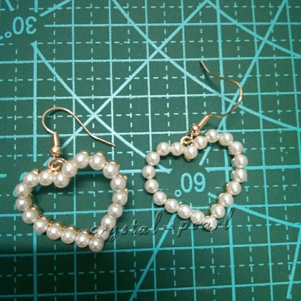 Genuine AAA natural Akoya white pearl dangle earrings 14k yelllow gold P