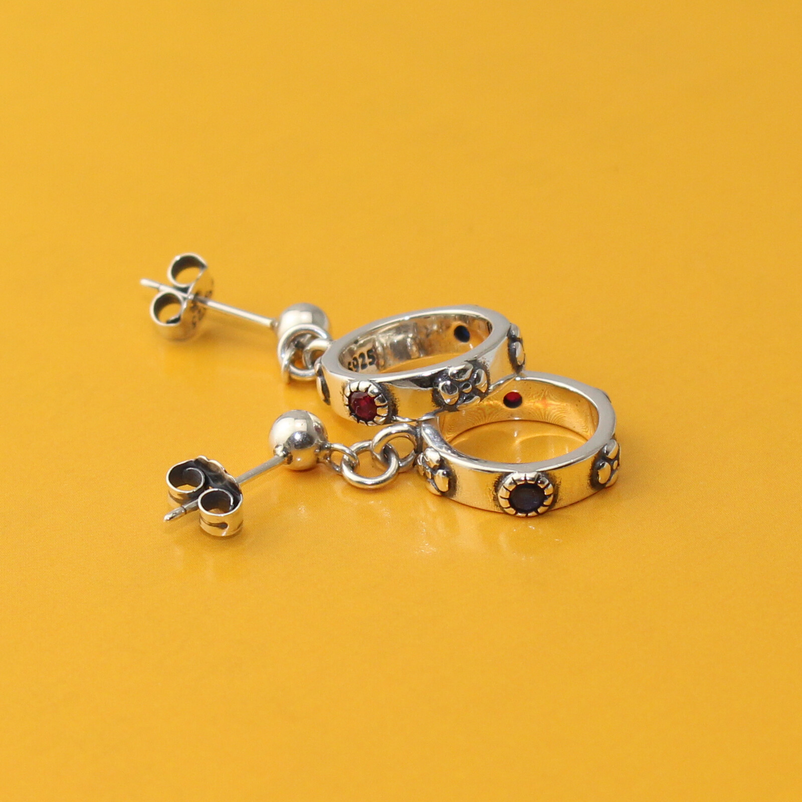 Anime Howls Moving Castle Cosplay Earring 925 Sterling Silver 1 Pair
