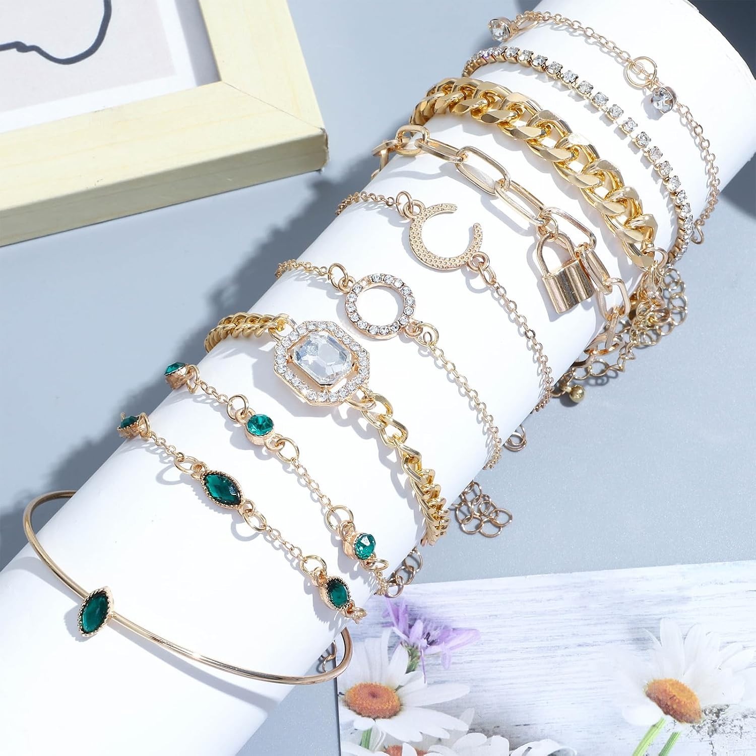 Stylish 49-Piece Gold Jewelry Set for Women – Perfect Gift for All Occasions