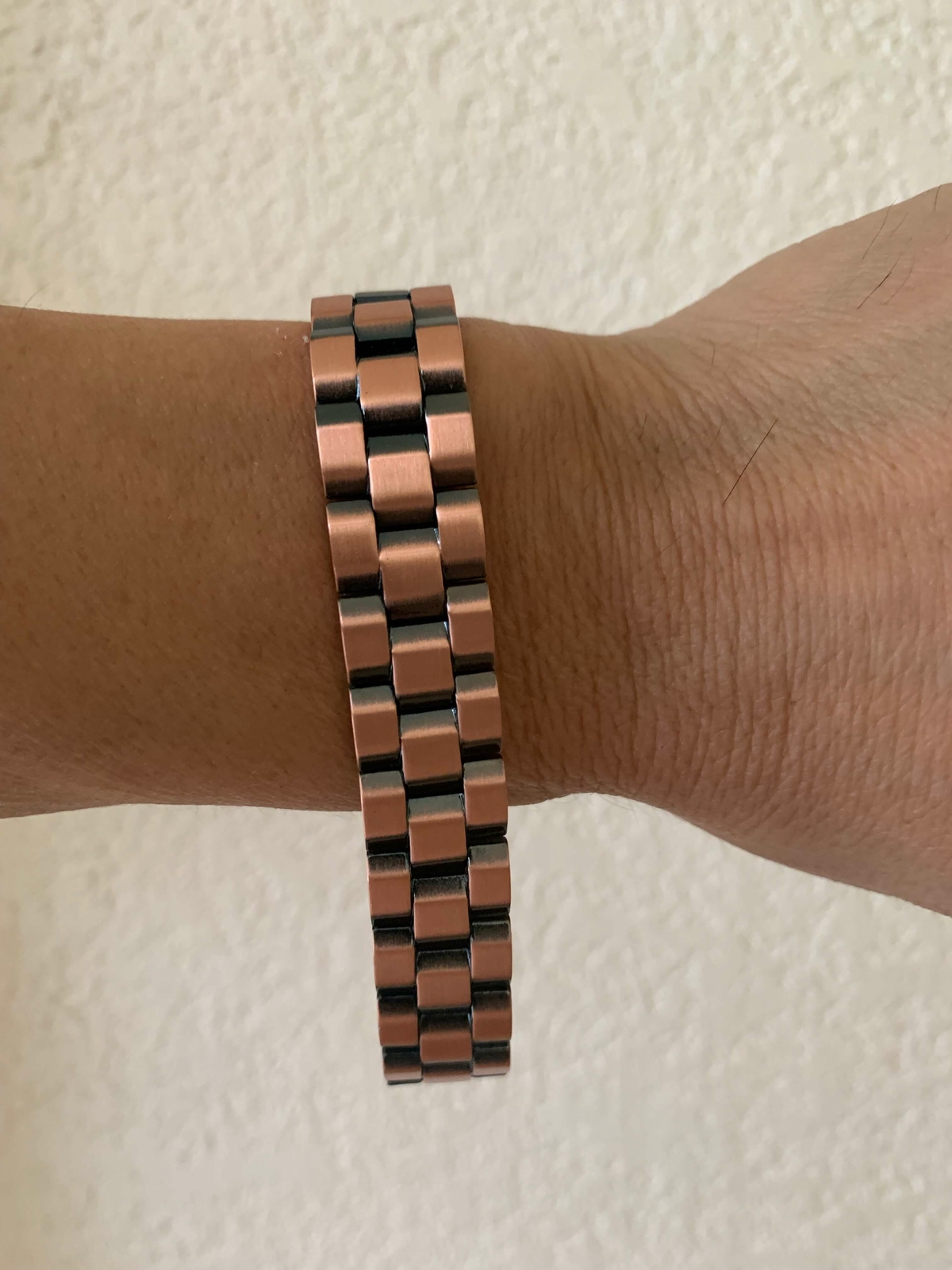 Nice Solid Copper Magnetic Bracelet Men Arthritis Pain Relief Jewelry Energy