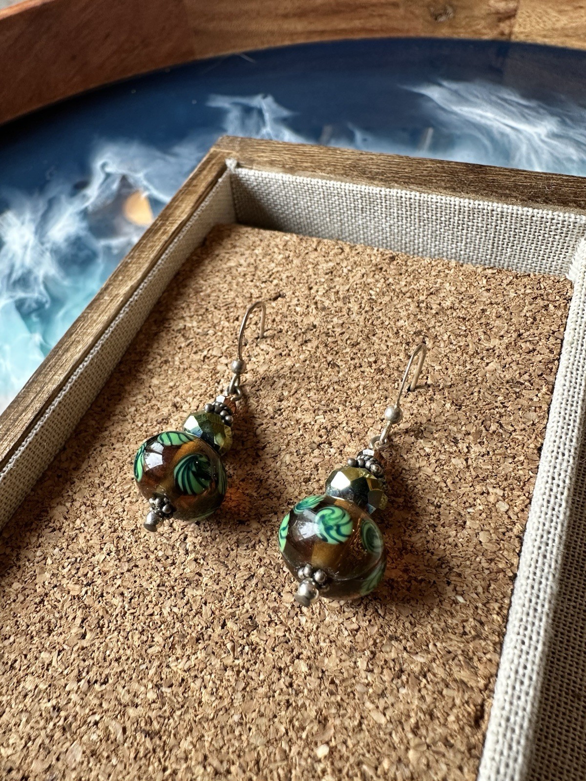 Pearl & Crystal Earrings Lot, Silver Tone, Drop/Dangle/Stud, Hook Closure