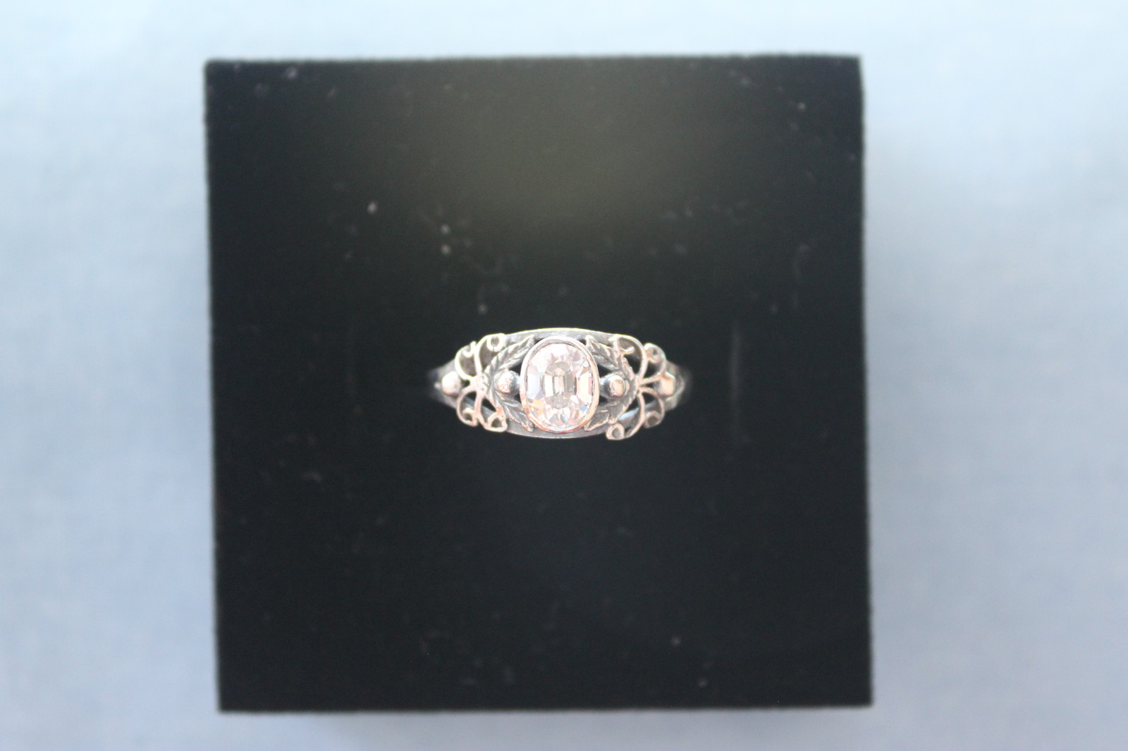 New Sterling Silver cubic zirconia CZ Ring SZ 6 7 8