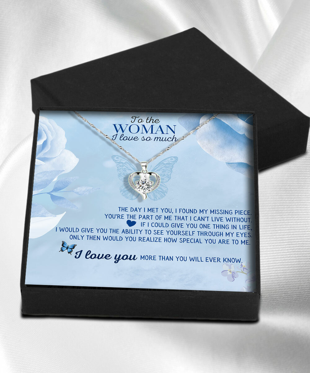 To My Wife, spouse Necklace Pendant, Anniversary, Birthday, Valentine, Christmas