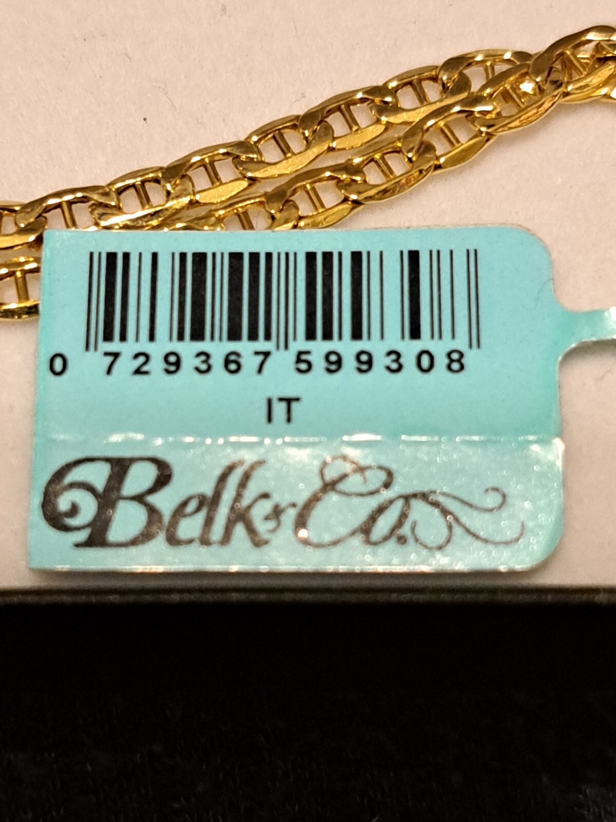 MARINER 14K SOLID GOLD_1.75 mm 20in NECKLACE UPC @ BELK_06/07/2026 $1,550.00