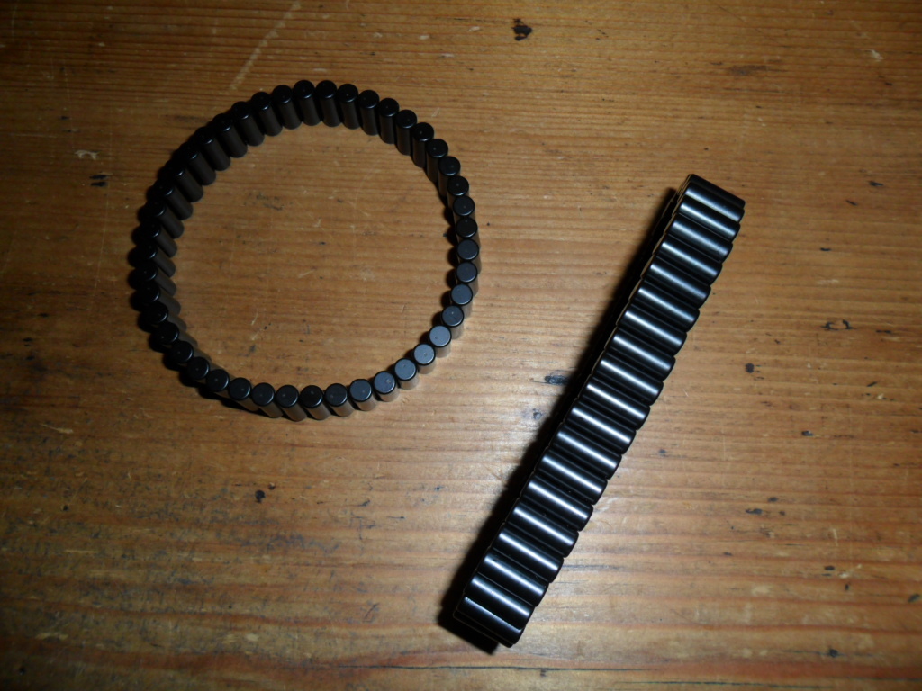 NEODYMIUM MAGNETIC THERAPY BRACELET – TWO IDENTICAL BRACELETS 5 X 12MM N38