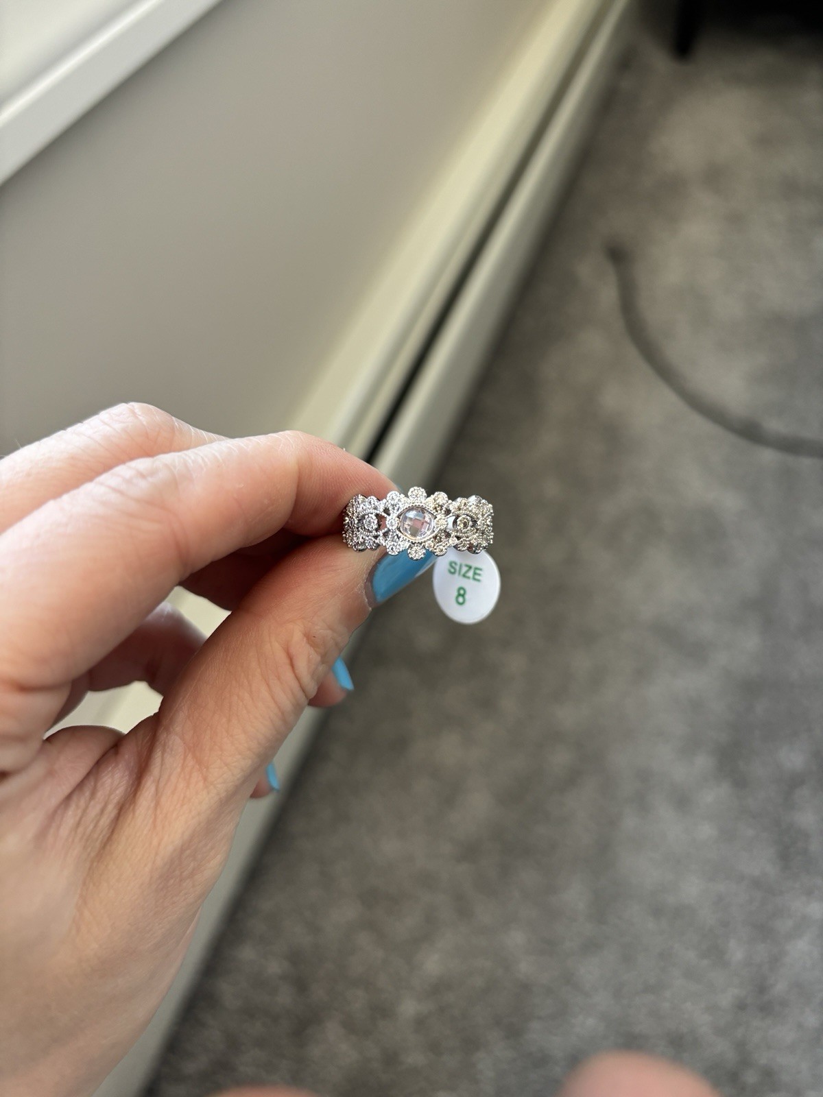 Bomb Party Original Ring – RG87751 Moonlight Tiara – Size 08 – Brand New w/ Bag!