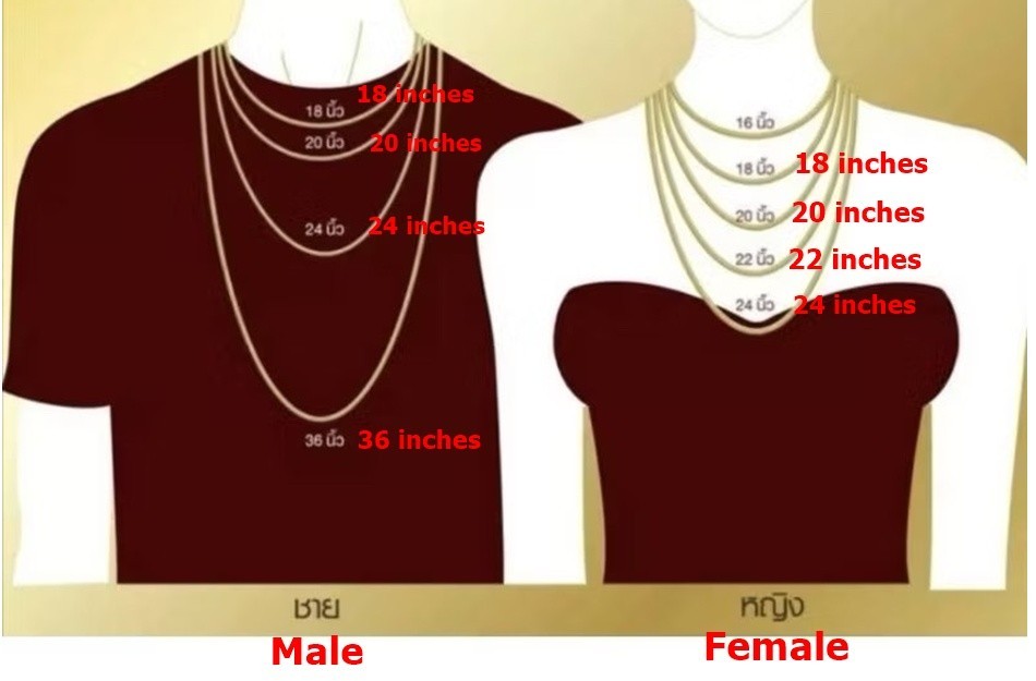 Thai Gold Plated Solid Necklace Amulet Chain Pendant 5 Baht Jewelry 24 inches