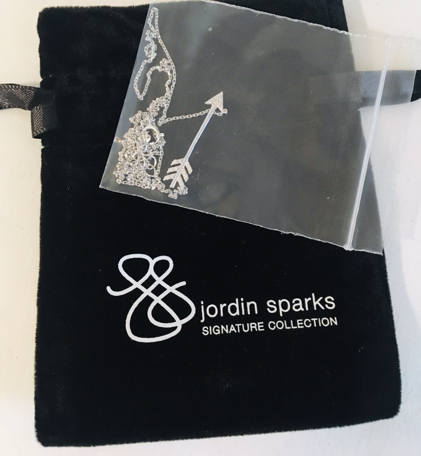 Jordan Sparks Signature Collection On Point Arrow Necklace Gold Plate Over 92.5