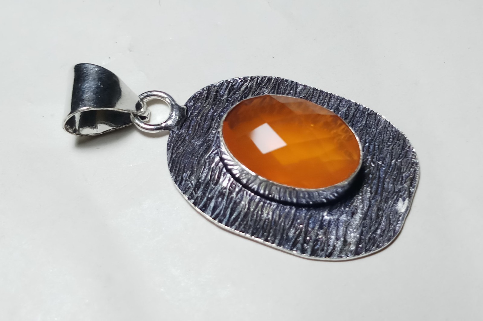 Hydro Onyx Oval Shape Gemstone Handmade Pandant Jewelry Pandant Size 1.5 Inches