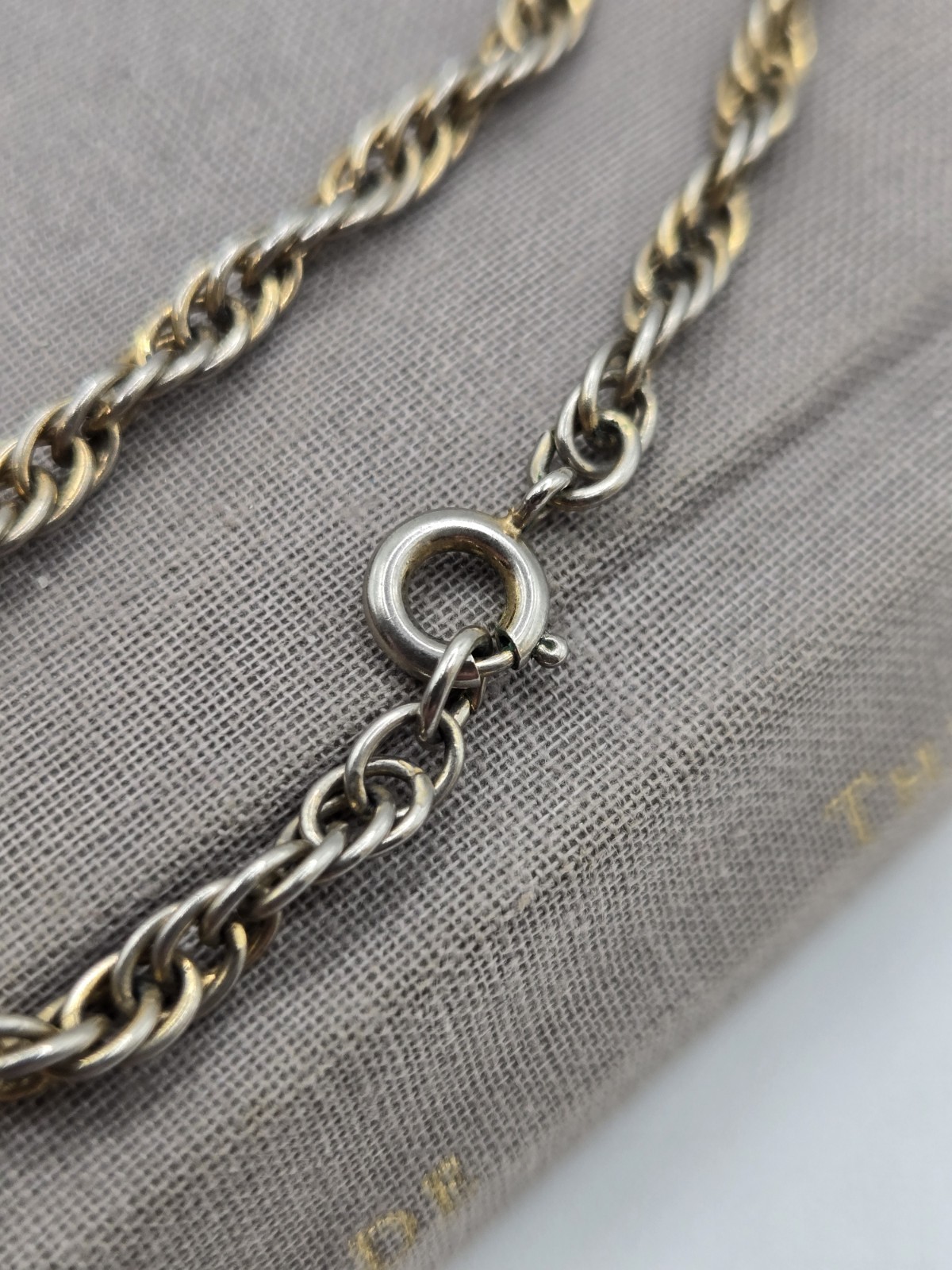 Vintage Sarah Cov Crab Cancer Sign Gold/Silver Tone Twist Link Mid Century Retro