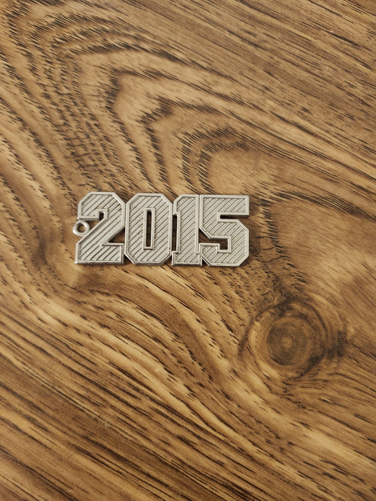 Jostens Charm Silver Year 2015 Pendant Graduation Class of 2015