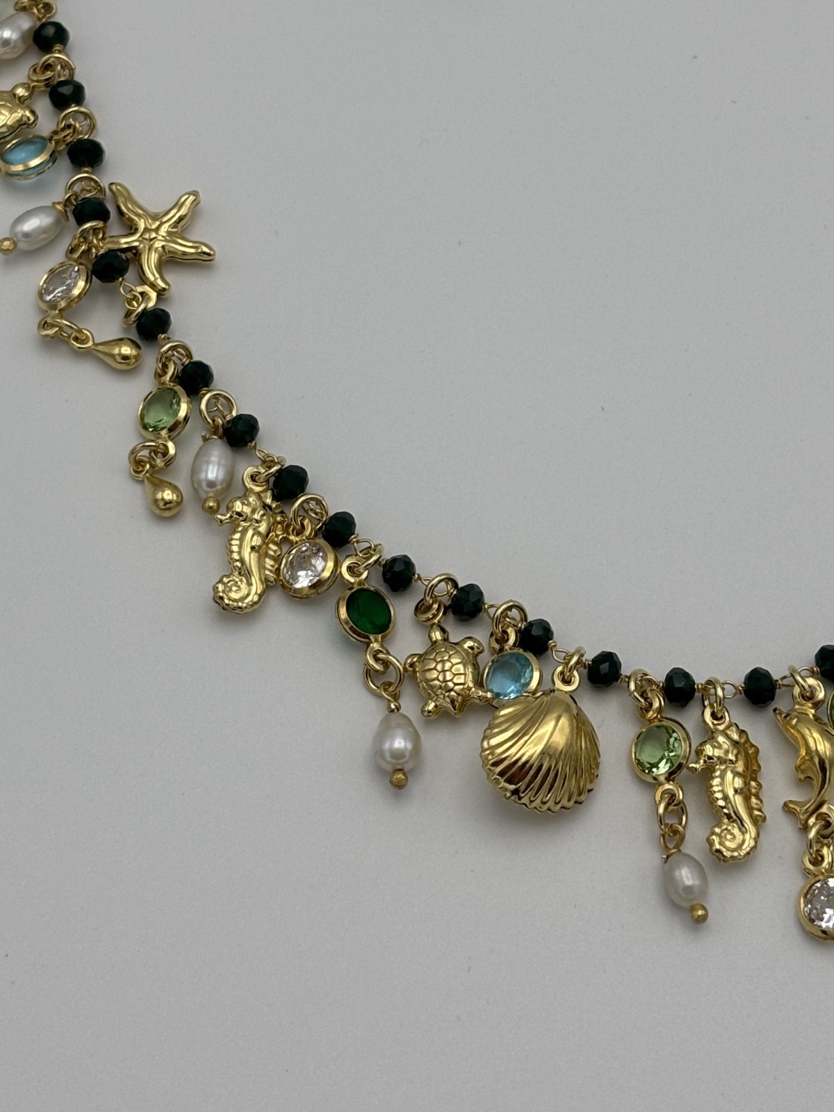 NEW WITH TAG Mia Fiore Ocean Themed Charm Necklace