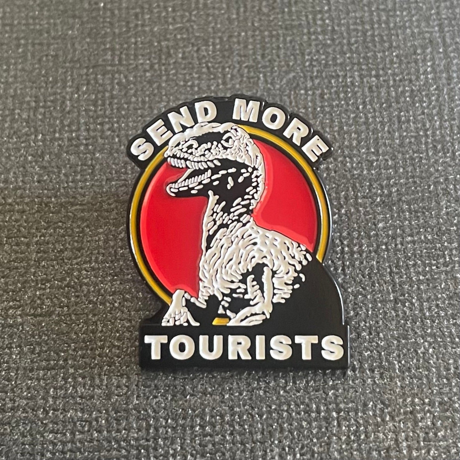 5 piece Collectible Jurassic Enamel Button Pin Set
