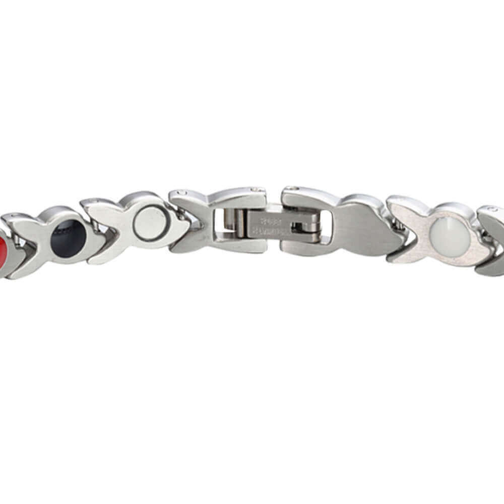 Stunning Magnetic Bracelet women Balance Energy Arthritis Pain Relief Power Joy