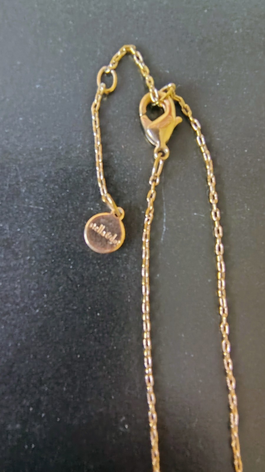 Stella and Dot Rose Gold Spear Pendant Necklace