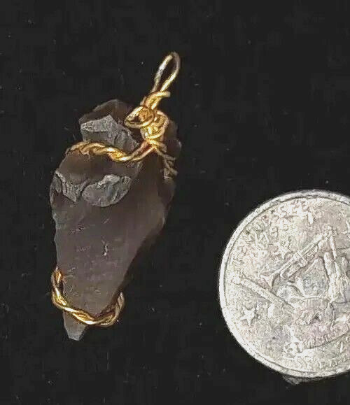 Twist Gold GP Arrowhead necklaces male female pendants jewelry new Gifts unisex