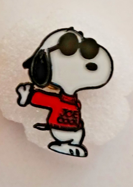 SNOOPY-JOE COOL-PIN-2 OR MORE PINS $5.49 SHIPPING-SPEND $20 SHIPPING IS FREE