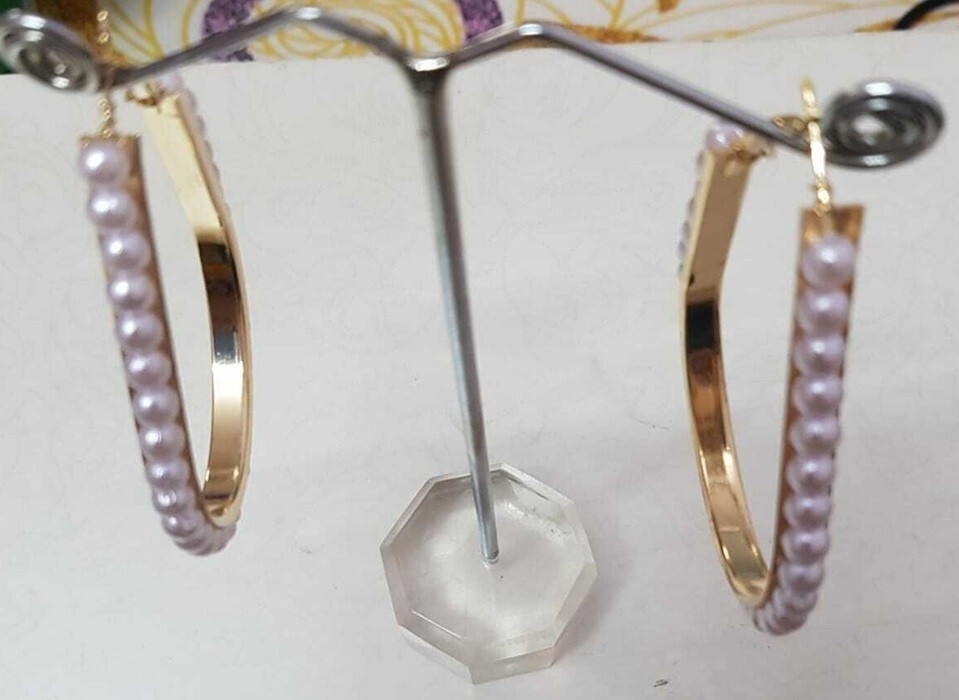 Bali Earrings Silver Gold Kori AD style As Per Picture More Variations All Types